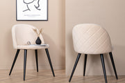 Dining chair Velvet, 2-pack